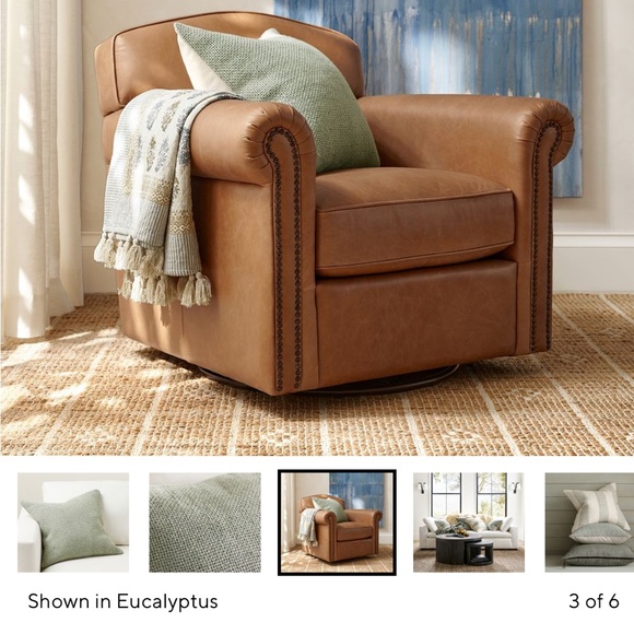 Pottery Barn Faye Linen Textured Pillow covers (2) NWOT - Picture 3 of 4